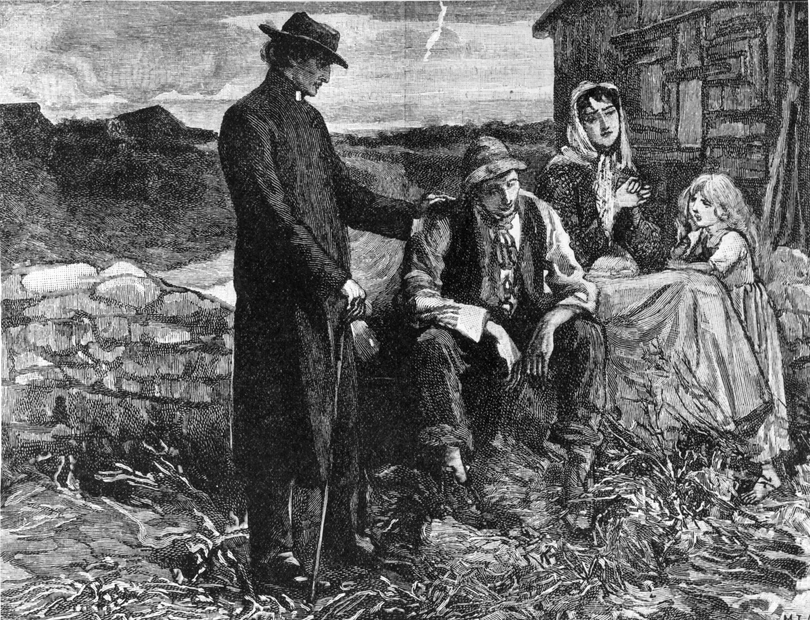 Irish potato famine